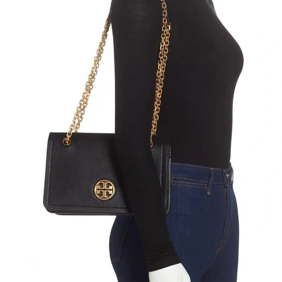 Tory Burch Carson Convertible Leather Crossbody Bag - Picture 8 of 9